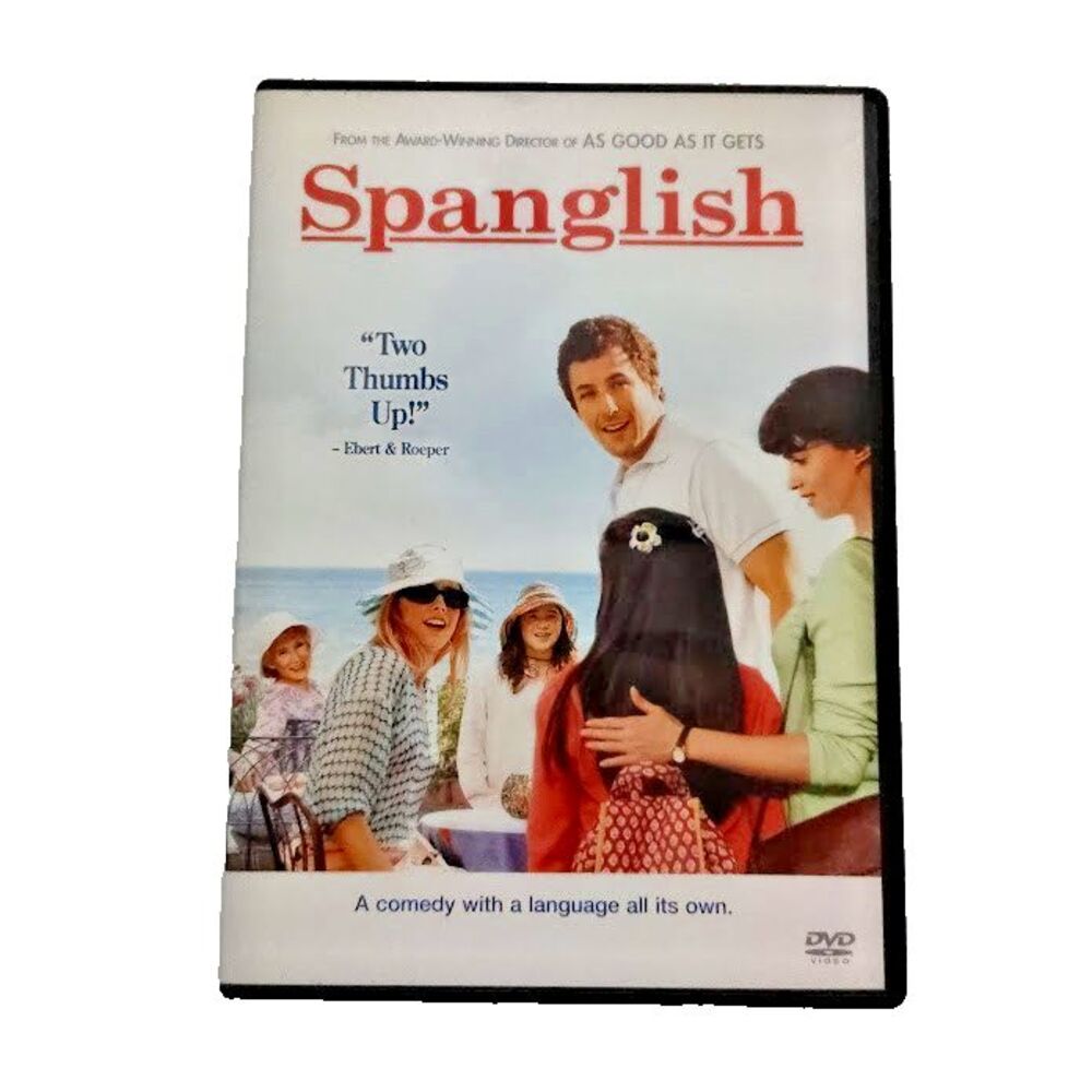 Spanglish DVD Movie 2005 PG 13 Romantic Comedy Adam Sandler